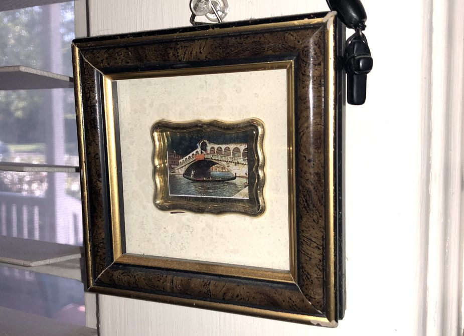 Tiny picture in frame