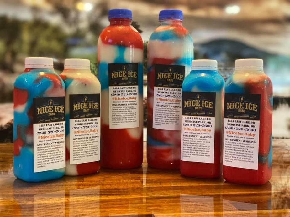 Adults in Lawton can cool down with boozy treat from Nice Ice Baby. Photo courtesy Candy Hanza