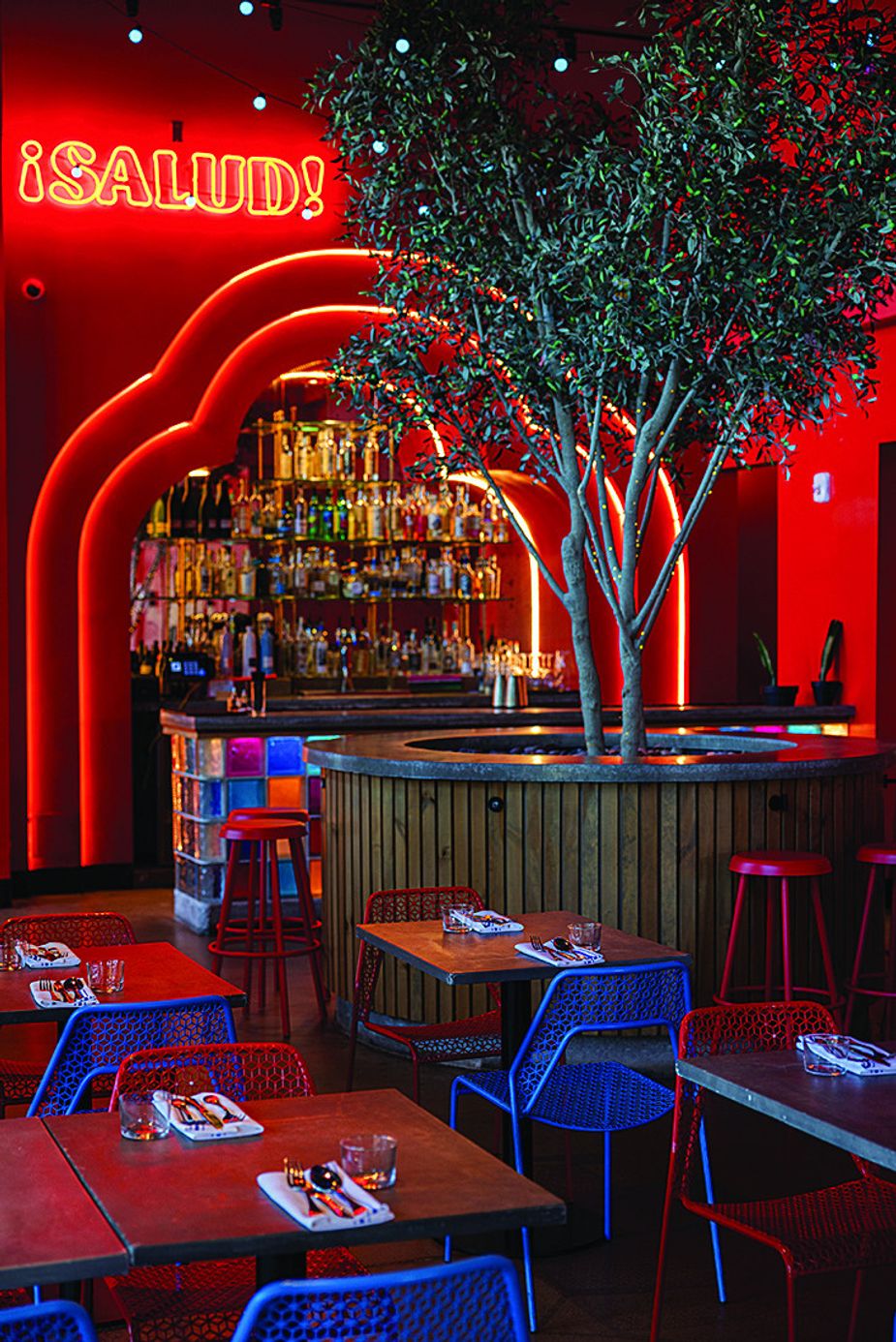 The Noche staff take the agave bar part of the restaurant’s title very seriously. Photo by Valerie Wei-Haas
