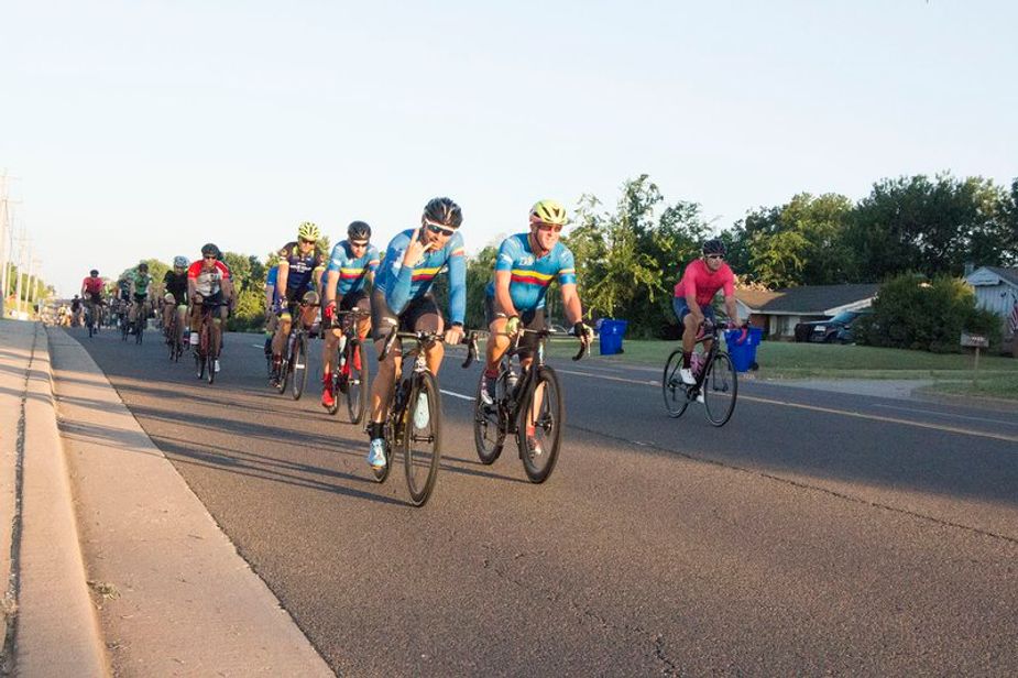 Explore Cleveland County's natural landscape during the Norman Conquest and raise money for children to go to camp. Photo courtesy Bicycle League of Norman