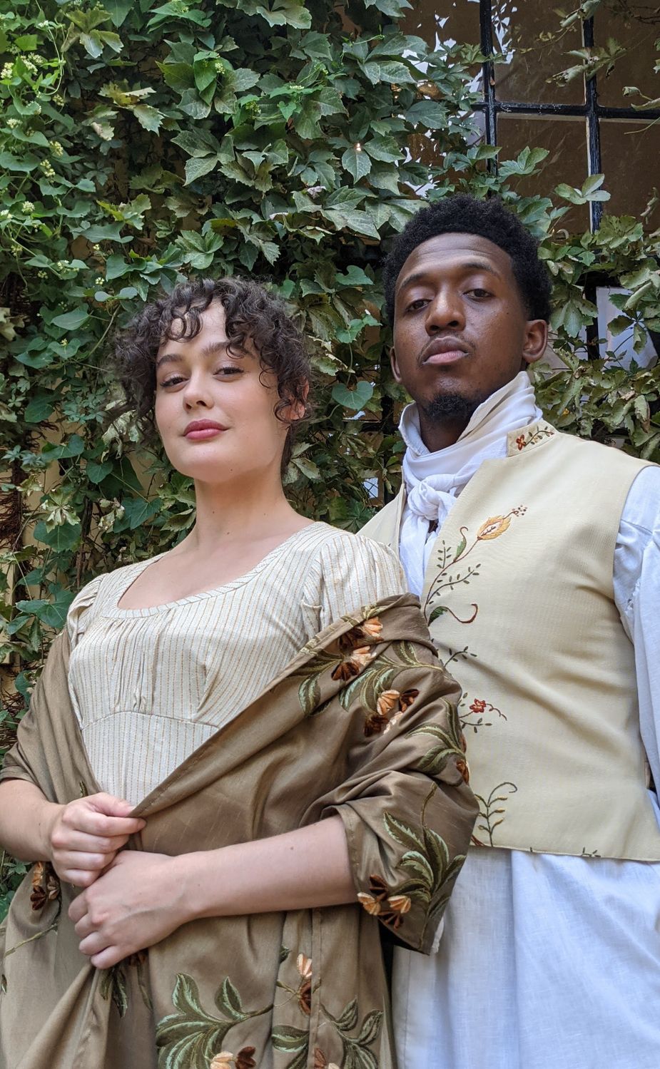 Oklahoma Shakespeare in the Park presents "Pride & Prejudice" starring Bianca Bulgarelli as Elizabeth Bennet and Kamron McClure as Mr. Darcy. Photo courtesy Oklahoma Shakespeare in the Park.