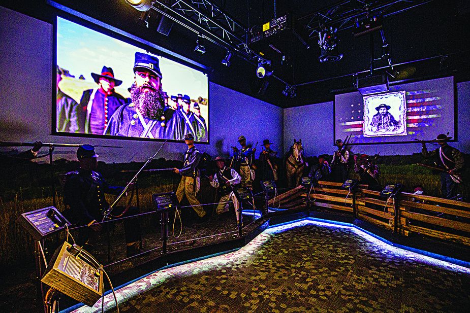 Honey Springs Battlefield in Chectoah features a new visitors center that opened in 2022. Photo by Shane Bevel