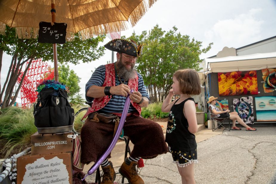 A Memorial Day weekend tradition in Oklahoma City, the Paseo Arts Festival returns with plenty of amazing eats, sensational artist booths, and fun activities. Photo by Lori Duckworth