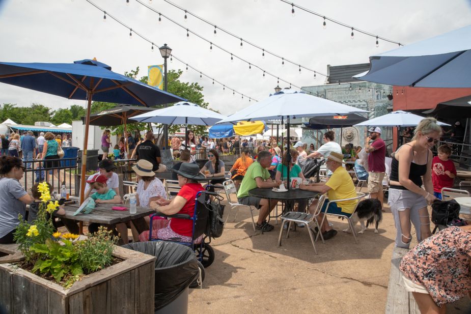 One of Oklahoma City's favorite Memorial Day weekend traditions, the Paseo Arts Festival, returns once again with sights, sounds, and delicious eats under May skies. Photo by Lori Duckworth