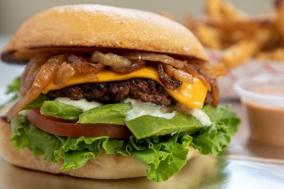 The Cali Rancher burger at Patty Wagon Photo by Lori Duckworth