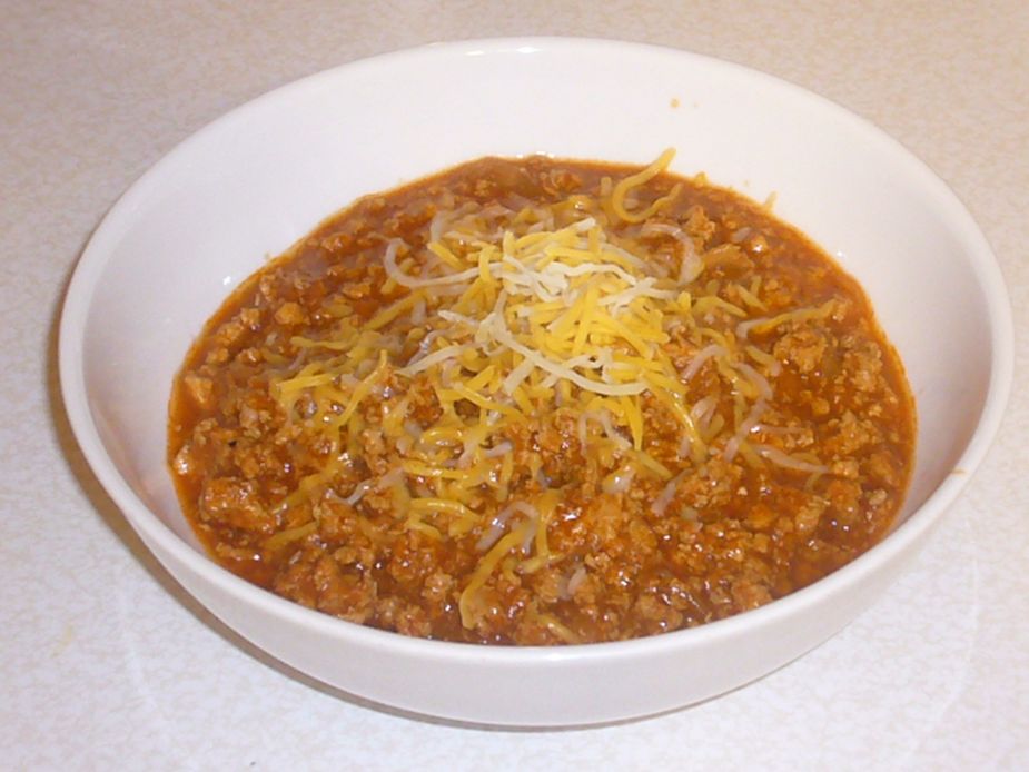 Blue-Ribbon Chili, good in a variety of contexts.