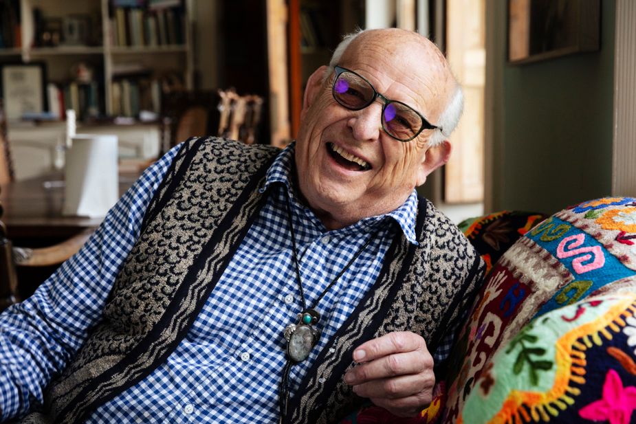 Ralph Steadman at his home. Photo by Rikard Österlund