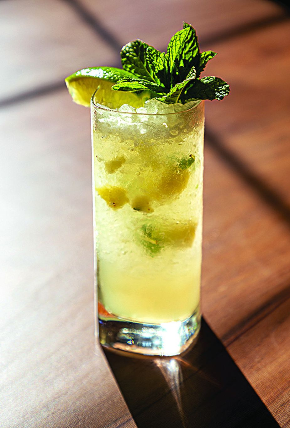 Mojitos are one of the many offerings on an ample cocktail menu. Photo by Lori Duckworth