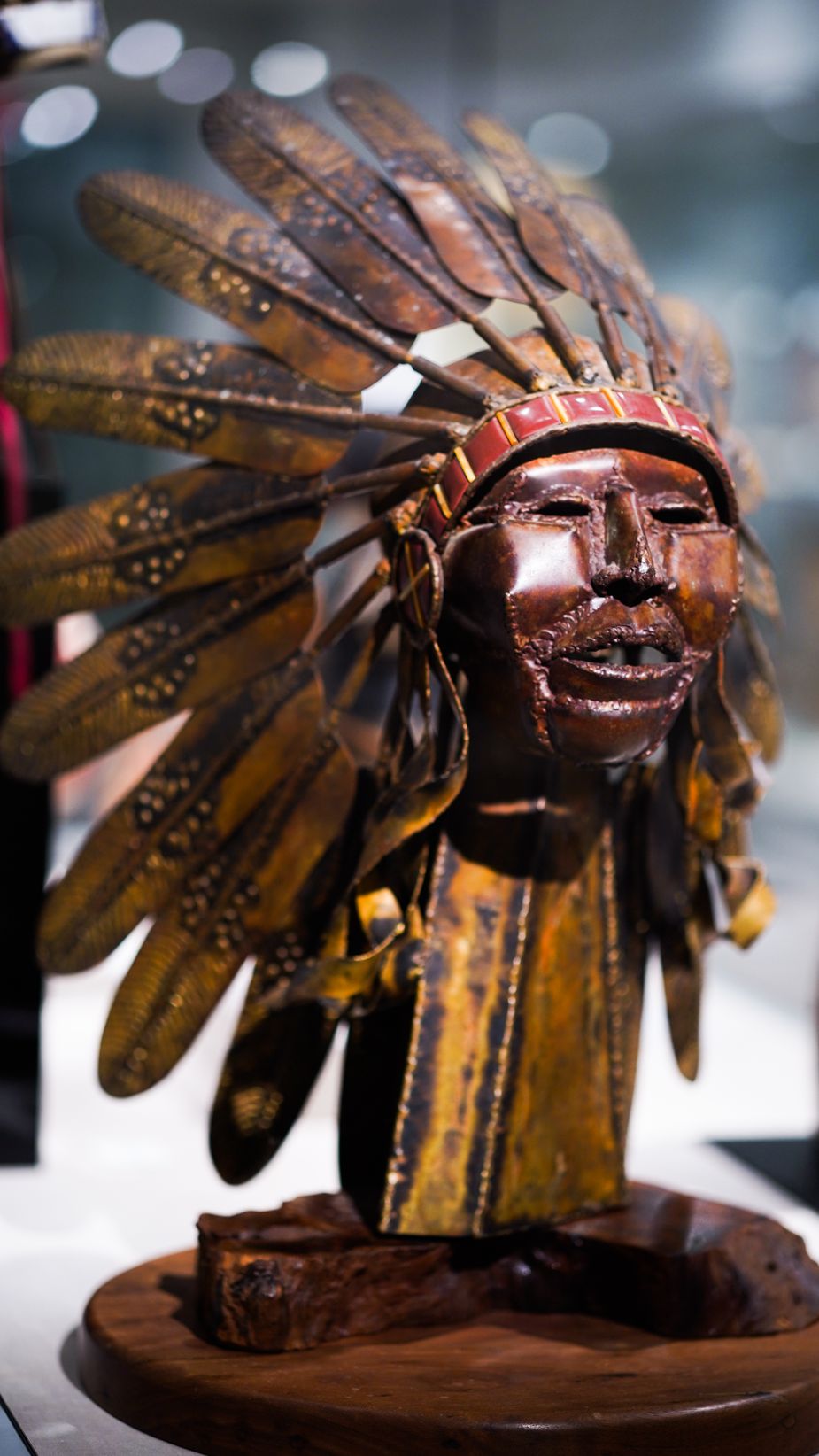 "War Bonnet" by Charles Pratt (Cheyenne/Arapaho), circa 1976 Photo by Laci Schwoegler/Retrospec Films