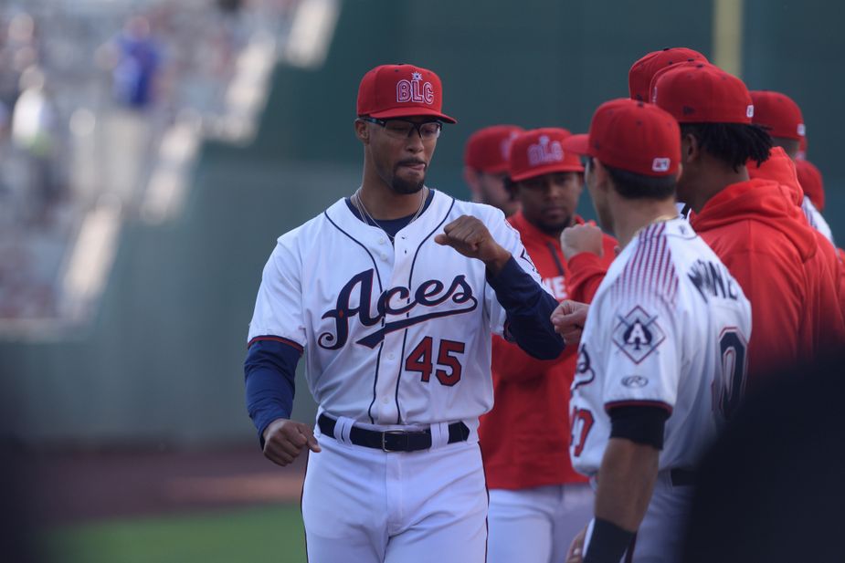 Will the Reno Aces run wild or will the Oklahoma City Dodgers make them fold? Find out at Chickasaw Bricktown Ballpark. Photo by David Calvert Photography