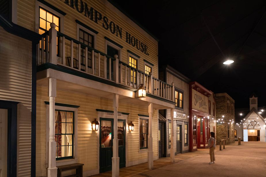 Prosperity Junction is a replica frontier town that’s been a visitor favorite for decades. Photo by Saxon Smith