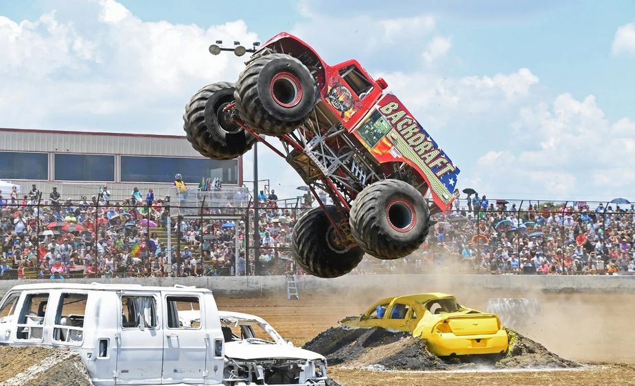 Looking for an unforgettable family experience? Head to the Duncan Monster Truck Wars at the Stephens County Fairgrounds in Duncan. Photo courtesy Monster Truck Wars