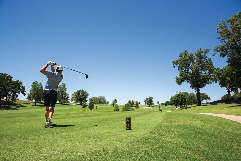 Golf is one of the main attractions at Shangri-La Resort on Grand Lake. The 27 holes are divided into 3 courses: Legends, Heritage, and Champions.