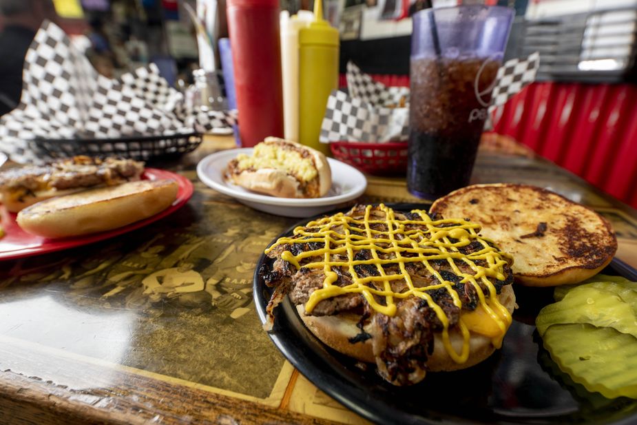 Onion burger from Sid's Diner Photo by Lori Duckworth