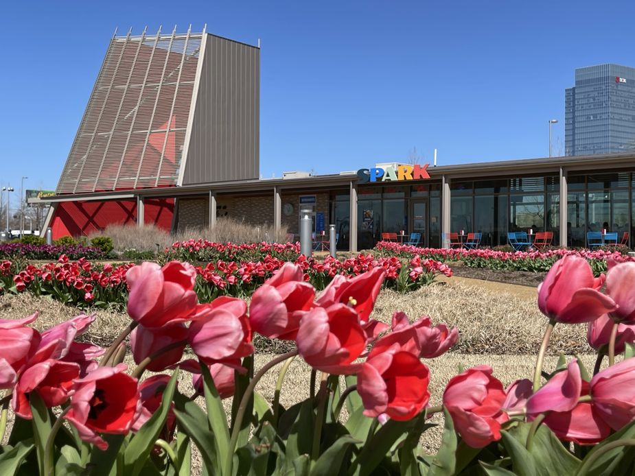 Spark restaurant at Scissortail Park in Oklahoma City. Photo courtesy Scissortail Park