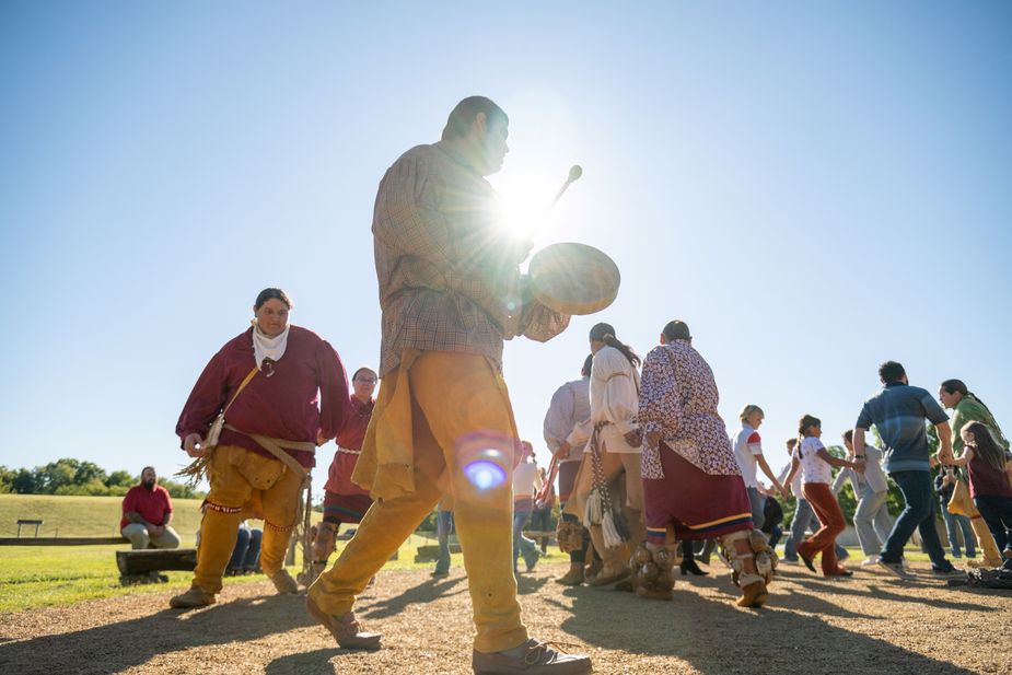 Stomp dances and other cultural activities will highlight the Three Sisters Celebration at the Chickasaw Cultural Center in Sulphur. Photo courtesy Chickasaw Nation