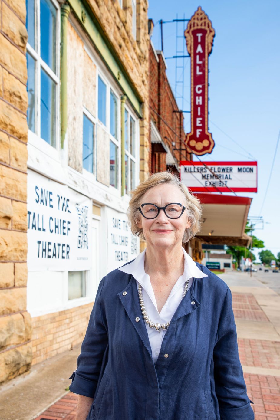 Carol Conner hosts tours for history enthusiasts every Thursday and Friday. Photo by Saxon Smith