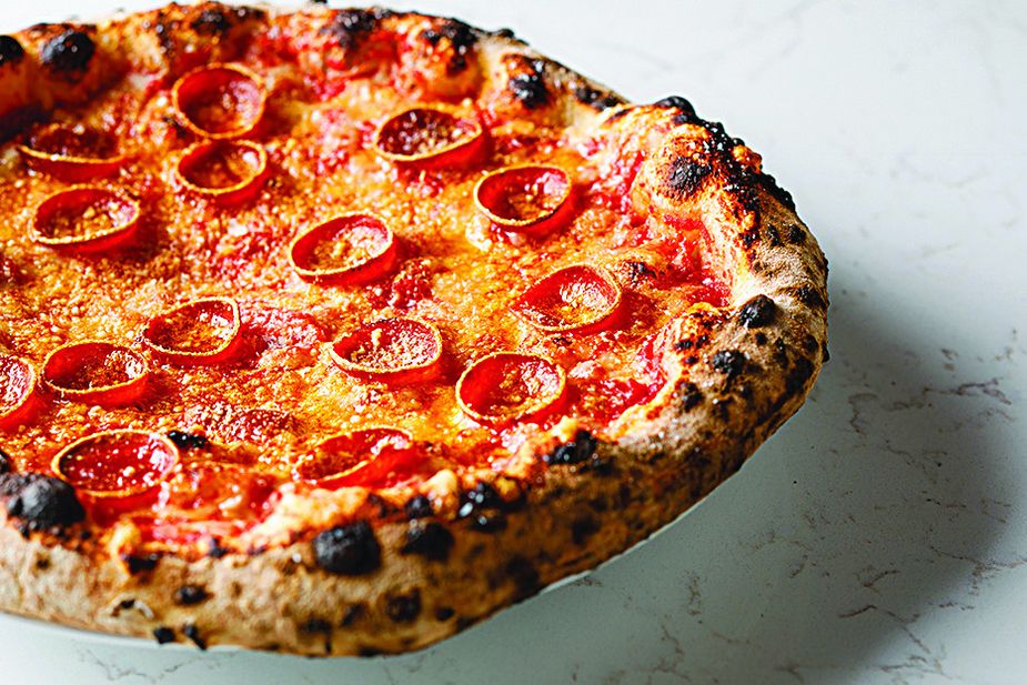 The Diavolo Wood-Fired Pizza from Teller's Photo by Gavin Peters