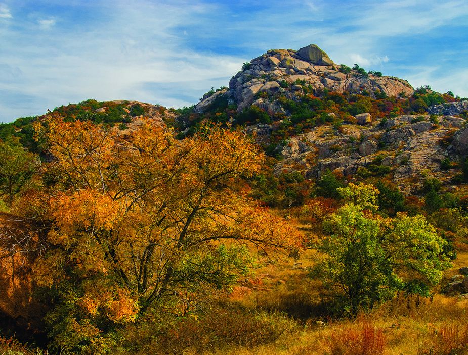 Charon's Gardens Wilderness Area in the Wichita Mountains Wildlife Refuge (Photo by Stan Schwartz)