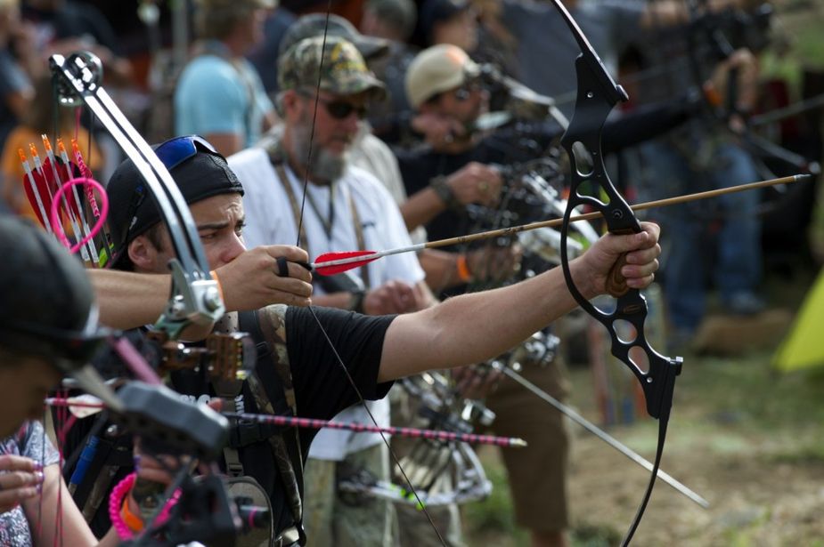 Watch out, William Tell. A band of impressive archers will descend upon Broken Bow this weekend during the Total Archery Challenge at Beaver's Bend State Park. Photo courtesy Total Archery Challenge
