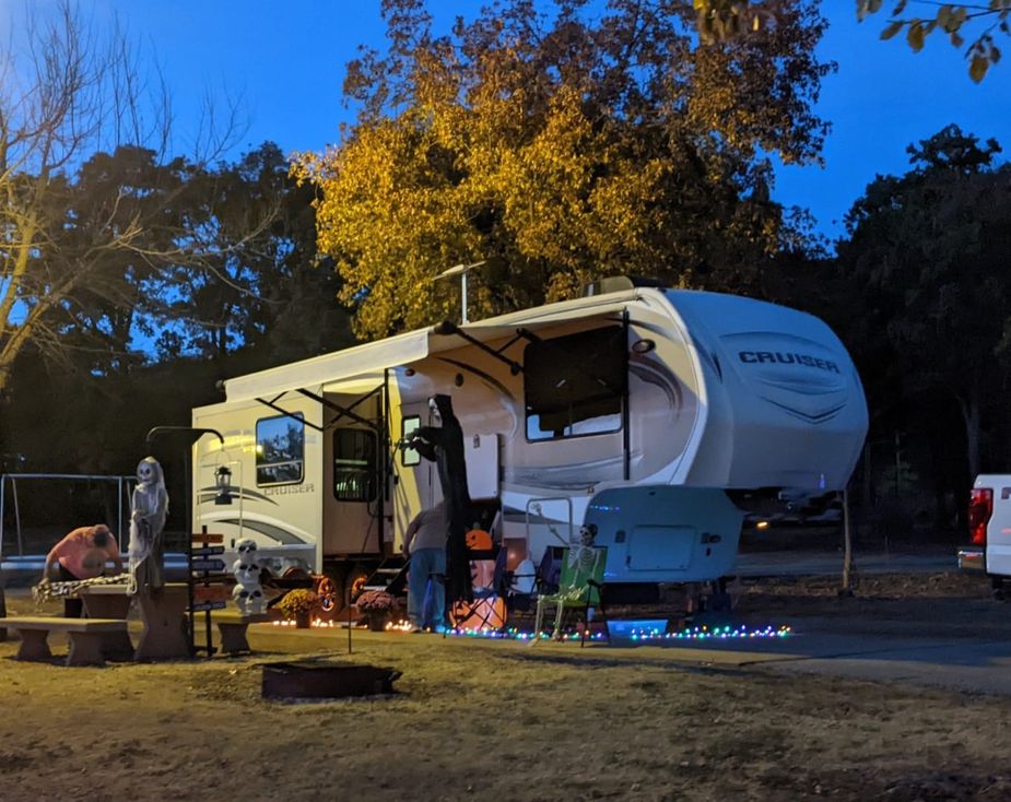 Trunk or Treat is a popular activity at Oklahoma State Parks. How will you decorate your campsite? Photo provided.