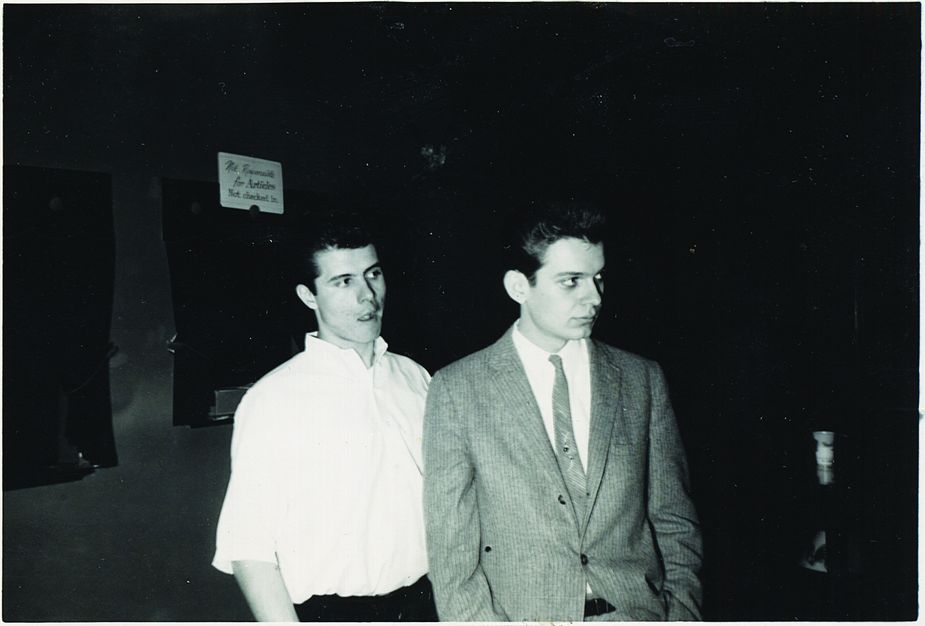 Jimmy Markham and Leon Russell, who at the time used his middle and last name, Russell Bridges, around 1961. Photo courtesy OHS/OKPOP Museum Collections