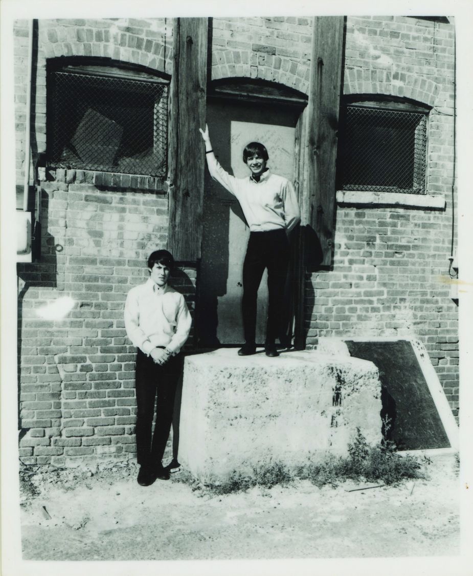 Before their musical act became known as Teegarden & Van Winkle, Skip “Van Winkle” Knape and David Teegarden performed as the Sunday Servants. Photo courtesy David Teegarden Collection