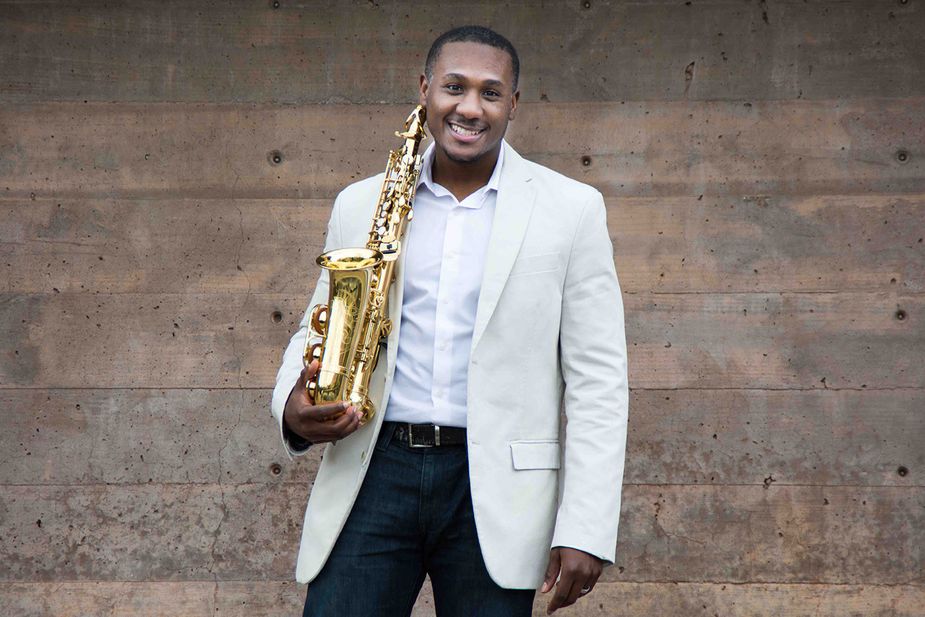 Enjoy the saxophonic sound of Vearl T at Edmond Vibes, the city's monthly visual and performing arts extravaganza. Photo courtesy Vearl T