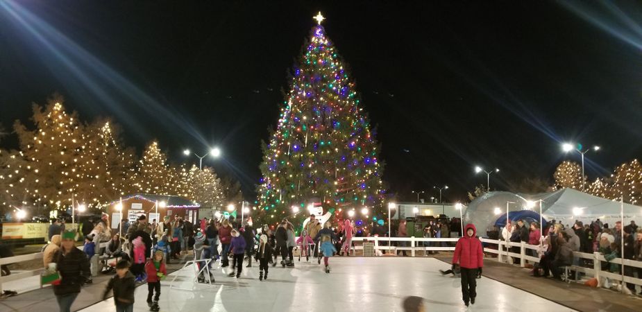Get into the holiday spirit at the West Bend Winterland Tree Lighting Ceremony.