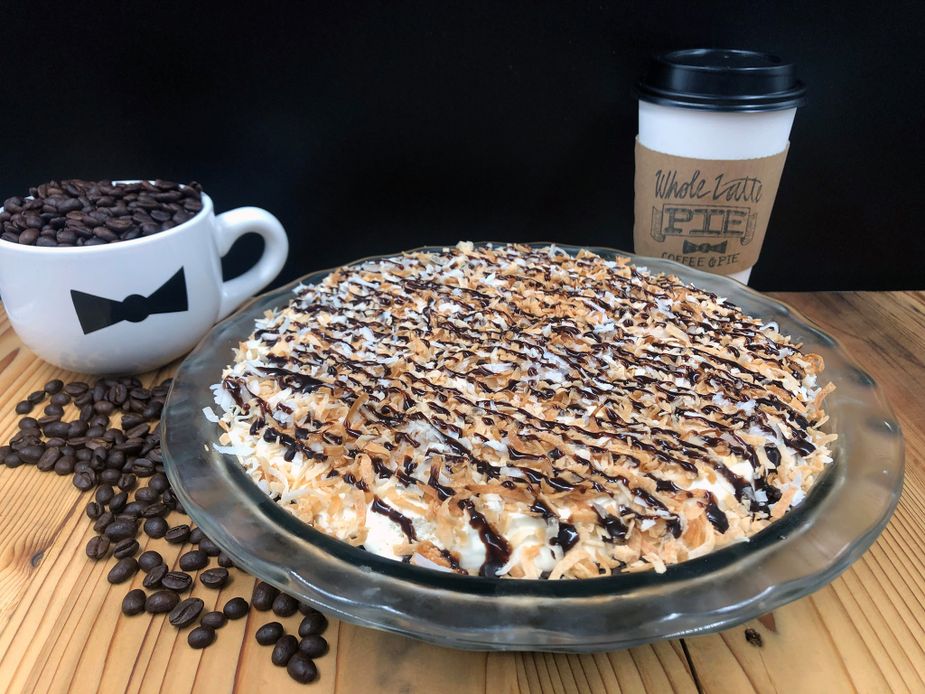 Samoa pie from Whole Latte Pie