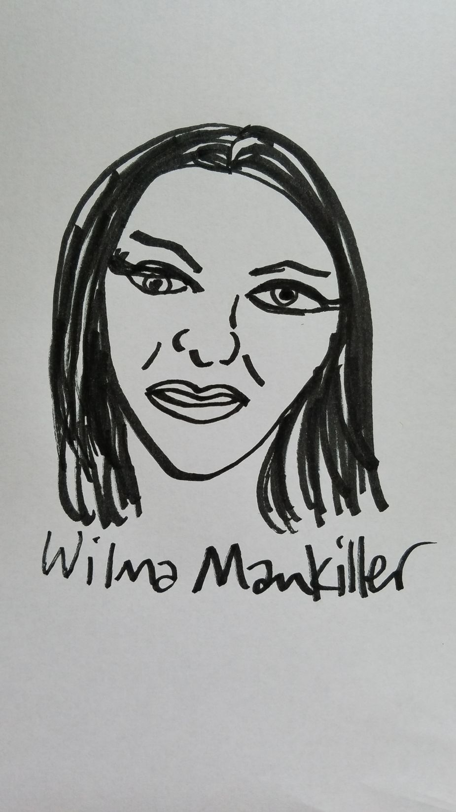Wilma Mankiller by Megan Rossman