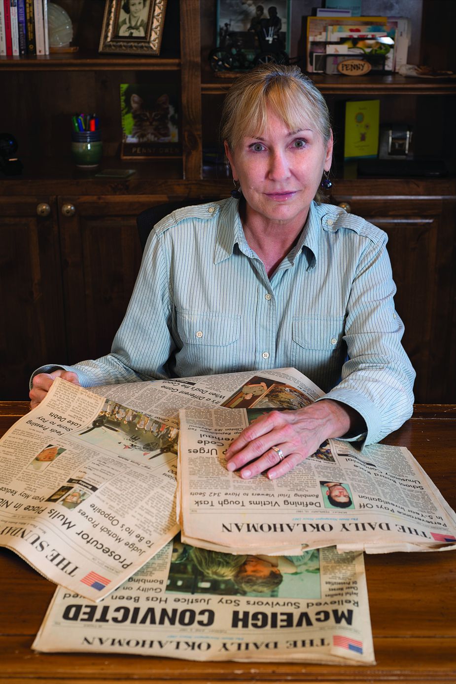 Penny Owen was a reporter for The Oklahoman who covered the bombing and McVeigh’s and Nichols’ subsequent trials in Denver. Photo by John Jernigan.