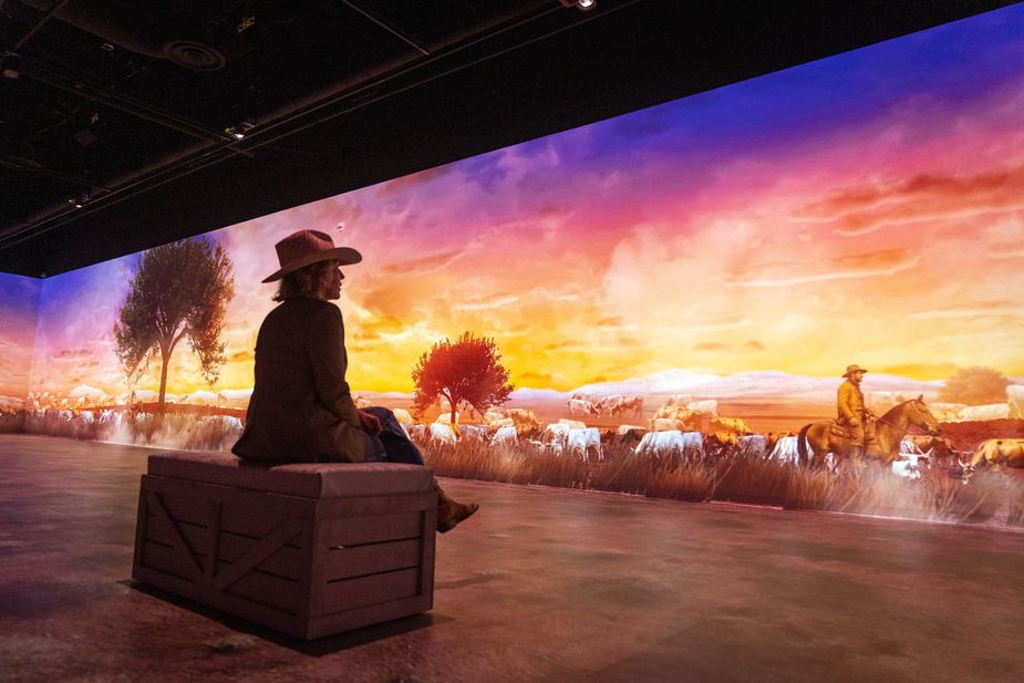 The Cowboy: An Immersive Journey is one of the newest and most technologically advanced experiences for visitors at the National Cowboy & Western Heritage Museum in Oklahoma City. Photo courtesy National Cowboy & Western Heritage Museum
