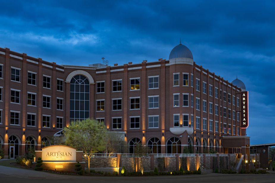 The Artesian Hotel, Casino, & Spa in Sulphur. Photo courtesy Chickasaw Nation