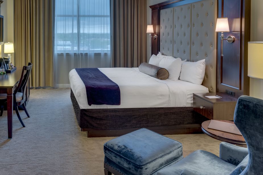 Luxury rooms are the norm at The Artesian. Photo courtesy Chickasaw Nation