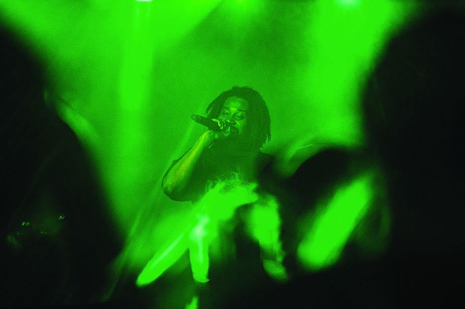 Artists who’ve graced the Beer City stage include Detroit rapper Danny Brown, pictured, and local acts like Nia Moné and Twiggs. The music hall hosts a variety of national and international performers and local musicians.