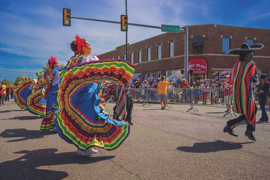 Oklahoma City’s largest Latino celebration, Fiestas de las Américas kicks off in the Capitol Hill neighborhood every fall with a parade, pop-up markets, art, and live entertainment. This year, it’s September 27. Photo courtesy Tango Public Relations