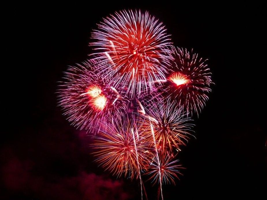 Enjoy a pre-Fourth of July colorful display of exploding light at the Anadarko Fireworks Show on June 25.