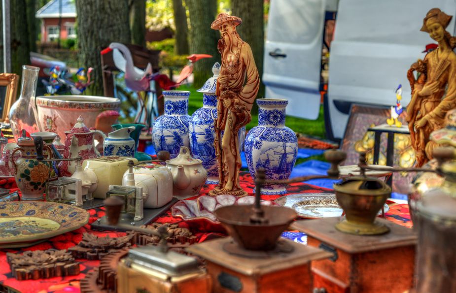 Find some previously loved treasures in Duncan at the Annual World's Largest Garage Sale. Photo by Rudy and Peter Skitterians