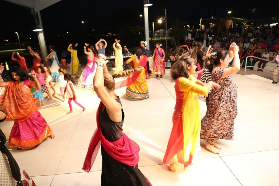 The dancers will show off their skills during Oklahoma City's India Food & Arts Festival at Scissortail Park. Photo courtesy India Association of Oklahoma