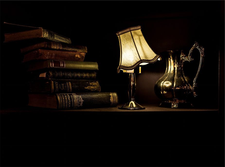 Whether you're reading a dusty old tome or just trying to bring a little ambiance to a dark room, the Chickasha Vintage Lamp Show & Sale has what you're looking for. Photo by Stocksnap