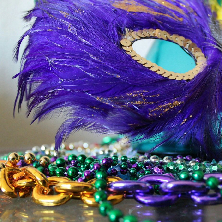 Grab some beads at Norman's New Orlean's Mardi Gras Parade.