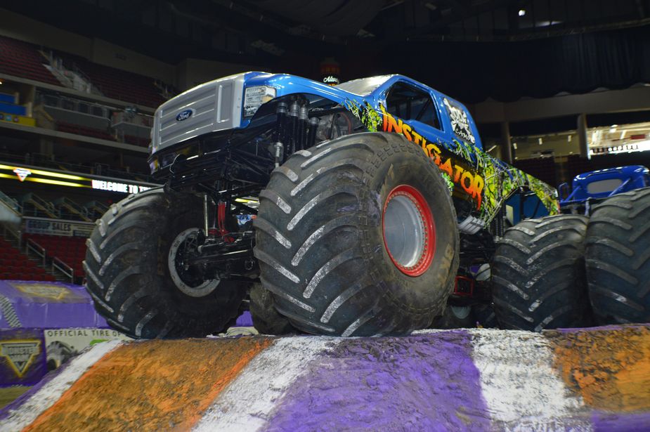 You get the whole seat, but you'll only need the edge when Monster Truck Wars comes to Duncan.