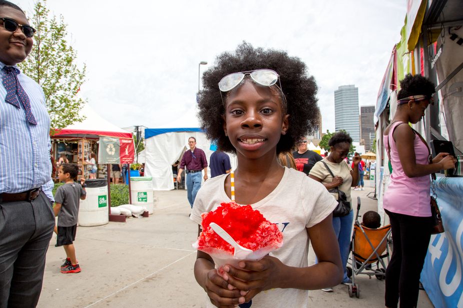 Make shaved ice or any of your other festival favorites, like this massive snow cone at the Oklahoma City Festival of the Arts. Photo by Lori Duckworth