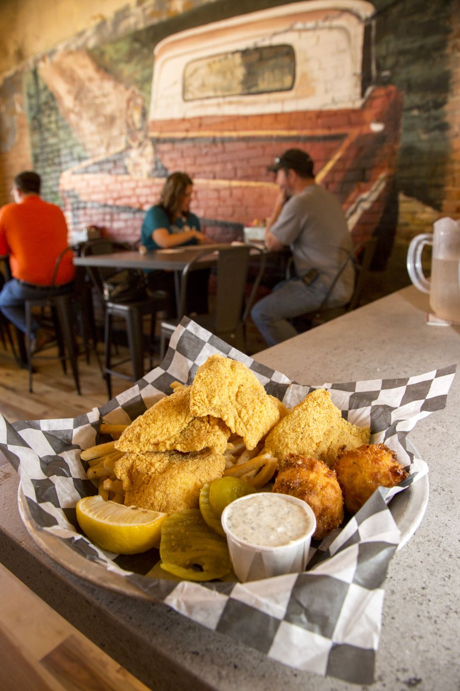 Fried Water Critters (aka catfish) at Ole Red in Tishomingo. Photo by Lori Duckworth