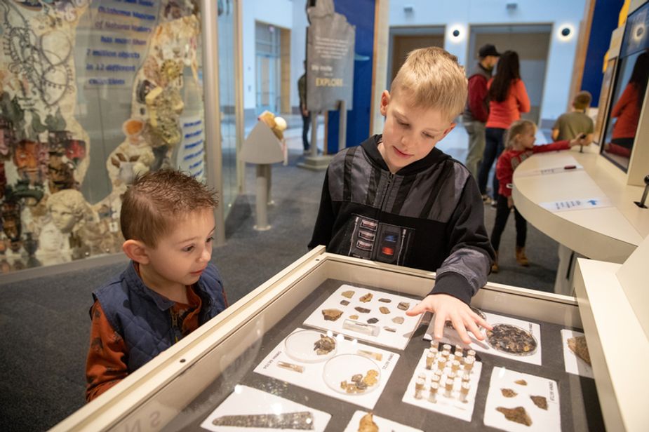 School might be out for spring break, but the learning doesn't have to stop for those who visit Norman's Sam Noble Museum for their Spring Break Escape. Photo by Lori Duckworth