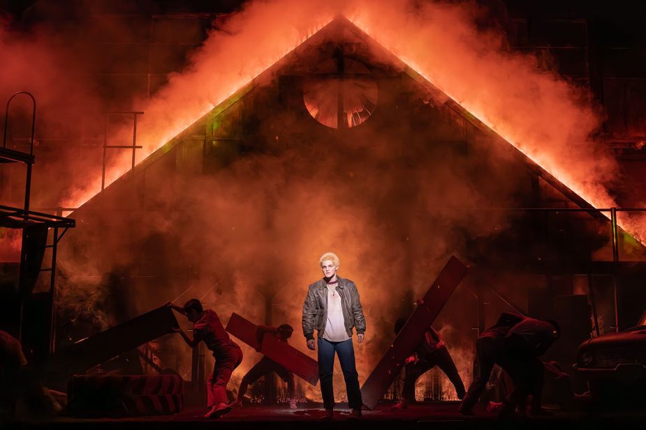 Experience an Oklahoma classic as never before, with Broadway musical features and dazzling special effects, during The Outsiders at Tulsa Performing Arts Center. Photo by Matthew Murphy