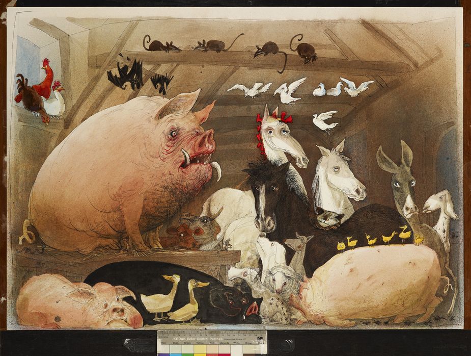 Animal Farm by Ralph Steadman