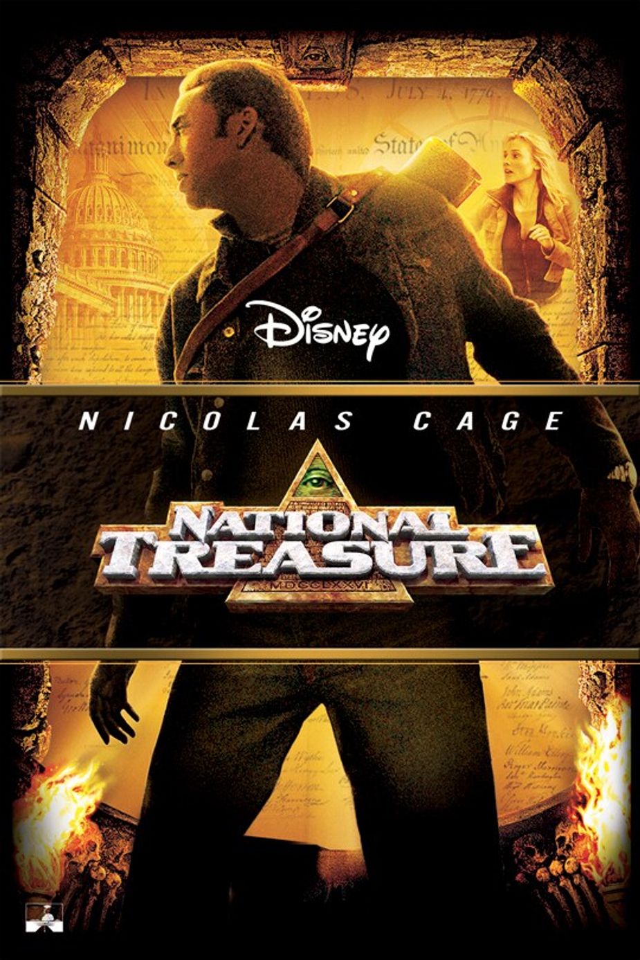 Bartlesville's SIzzlin Summer movie series continues with a free outdoor showing of National Treasure this Friday at Unity Square. Image courtesy Walt Disney Pictures