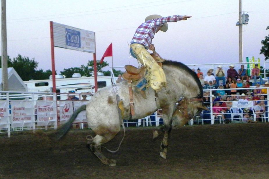 Enjoy rodeo dedicated to one of the men who made cowboys legendary at the Pawnee Bill Memorial Rodeo in Pawnee. Photo courtesy Pawnee Bill Memorial Rodeo